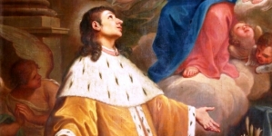 "Wizja św. Kazimierza" Szymona Czechowicza.