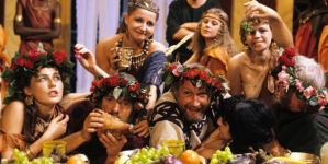 Na planie filmu Ryszarda Bera "Thais" z 1983 r.