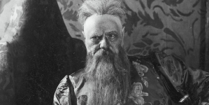 Mieczysław Frenkiel jako Wojewoda w przedstawieniu "Mazepa" Juliusza Słowackiego w Teatrze Narodowym w Warszawie w 1924 roku.