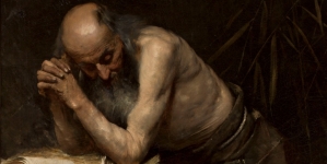 "Anachoreta" Teodora Axentowicza.