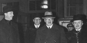 Ferdinand Sauerbruch z wizytą w Warszawie 20.01.1939 r.