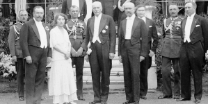 Wizyta prezydenta RP Ignacego Mościckiego w Jabłonnie 1.06.1930 r.