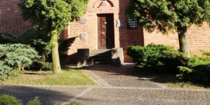 Kościół obronny w Brochowie.