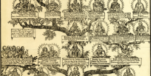 "Drzewo genealogiczne rodzin: Tarnowskich, Melsztyńskich i Jarosławskich".