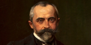 "Portret Maurycego Straszewskiego" Kazimierza Pochwalskiego.