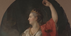 "Alegoria Sprawiedliwości - Temida" Marcelego Bacciarellego.