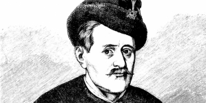 "Adam Aleksander Sanguszko. (Podług starego portretu w Sławucie)."