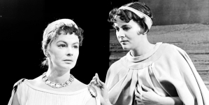 Sztuka "Fedra" w Teatrze Narodowym w Warszawie w listopadzie 1957 roku.