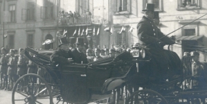 Uroczystość wprowadzenia Rady Regencyjnej 27.10.1917 roku.