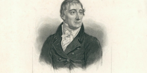 "Albert Bogusławski" - staloryt Hopwooda wedle wzoru Brodowskiego.