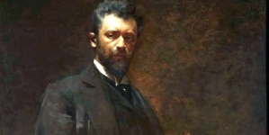 " Autoportret z paletą" Franciszka Żmurki.