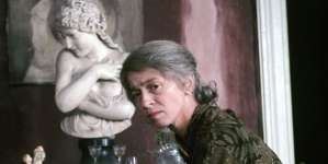 Halina Mikołajska w filmie "Życie rodzinne" z 1970 r.