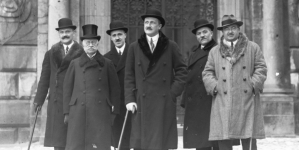 Wizyta ministra skarbu Jerzego Zdziechowskiego w Krakowie w 1926 roku.