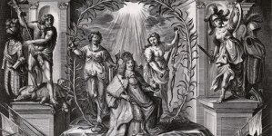 "Apoteoza króla Jana Kazimierza Wazy" Wilhelma Hondiusa.