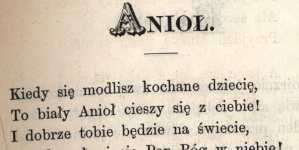 "Anioł" Władysława Bełzy.