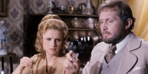 Na planie filmu Jerzego Antczaka  "Noce i dnie" z 1975 r.