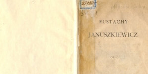 Julian Klaczko, "Eustachy Januszkiewicz" (strona tytułowa)