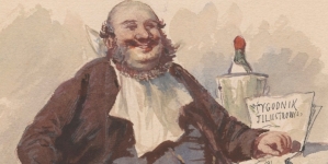 "Józef Unger, założyciel i wydawca "Tygodnika Ilustrowanego"" Franciszka Kostrzewskiego.