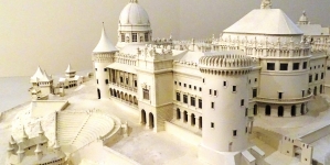 "Akropolis". Projekt zabudowania Wawelu według koncepcji Stanisława Wyspiańskiego i Władysława Ekielskiego.