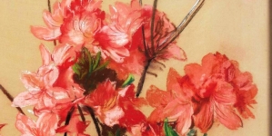 " Różowe azalie" Leona Wyczółkowskiego.