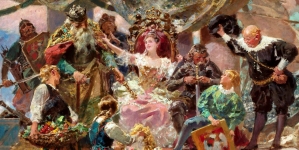 "Alegoria Stolic Polski" Zdzisława Jasińskiego.