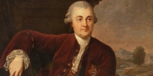 "Portret Kazimierza Poniatowskiego (1721-1800), brata króla"  Marcelego Bacciarellego.
