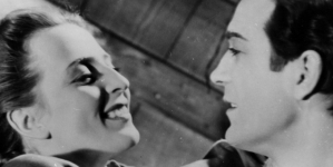 Elżbieta Barszczewska i Jerzy Pichelski  w filmie Józefa Lejtesa "Granica" z 1938 roku.