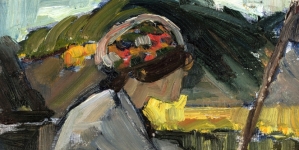 " Postać żony nad wodą" Michała Rouby.