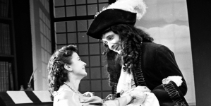 Sztuka "Złote czasy zacnego króla Karola" w Teatrze Narodowym w Warszawie w styczniu 1957 roku.