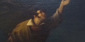 "Adam Mickiewicz improwizujący" Walentego Wańkowicza.