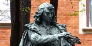 Pomnik Mikołaja Kopernika w Krakowie.