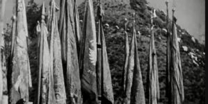 Poświęcenie kopca ku czci Piłsudskiego w miejscowości Zawady-Majówka w 1938 r.