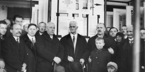 Wystawa pt. "Mieszkanie najmniejsze" w budynku Warszawskiej Spółdzielni Mieszkaniowej przy placu Wilsona w Warszawie, 1.03.1930 r.