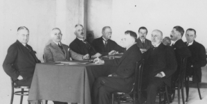 Posiedzenie Komitetu Restauracji Wawelu 01.04.1927 r.