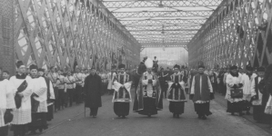 Pogrzeb Romana Dmowskiego w Warszawie 7.01.1939 r.