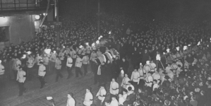 Pogrzeb Romana Dmowskiego w Warszawie 7.01.1939 r.