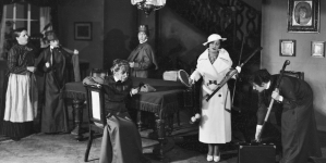 Przedstawienie "Arletta i zielone pudła" w Teatrze Nowym w Warszawie w lipcu 1934 roku.