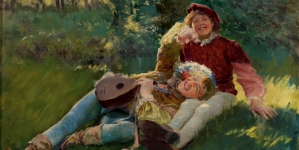 " Wesołe pacholęta" Leona Wyczółkowskiego.