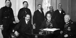 Uroczystości imieninowe prezydenta RP Ignacego Mościckiego w Warszawie w 1933 roku.