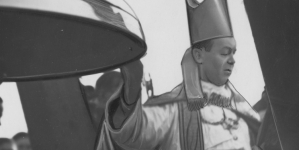  Konsekracja dzwonu w kościele w Luboniu w marcu 1939 roku. 