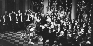 Jubileusz pięćdziesięciolecia pracy artystycznej Józefa Śliwickiego w Teatrze Narodowym w Warszawie 23.11.1936 r.