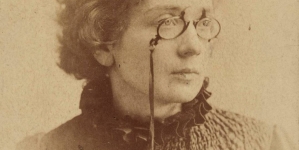 Portret Marii Dulębianki (1861-1919), działaczki społecznej, feministki, malarki, pisarki.