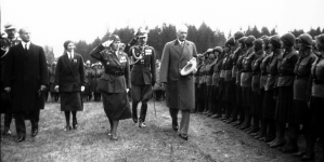 Obóz Przysposobienia Wojskowego Kobiet w Istebnej w lipcu 1931 roku.