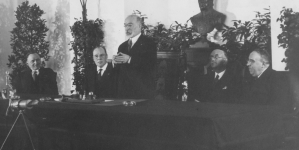 Wizyta w Polsce ministra spraw zagranicznych Francji Louisa Barthou, 24.04.1934 r.