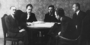 Narada pracowników Państwowego Instytutu Meteorologicznego w 1937 r.