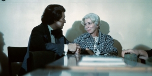 Halina Mikołajska w filmie "Barwy ochronne" 1976 r.