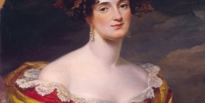 Zofia z Potockich Kisielewowa, portret pędzla George'a Haytera (Paryż, 1831).