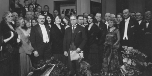 Jubileusz 35-lecia pracy artystycznej aktora Wojciecha Brydzińskiego 9.03.1931 r.