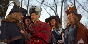 Na planie filmu "Potop" z 1974 r.