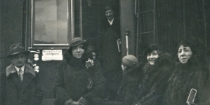 Wyjazd Zofii Moraczewskiej do Berlina i Paryża 5.04.1933 r.